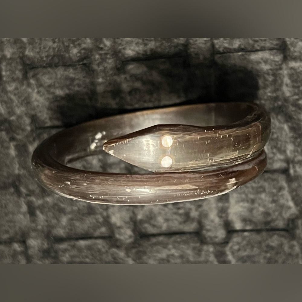 1880’s Victorian Era Carved Snake Bracelet